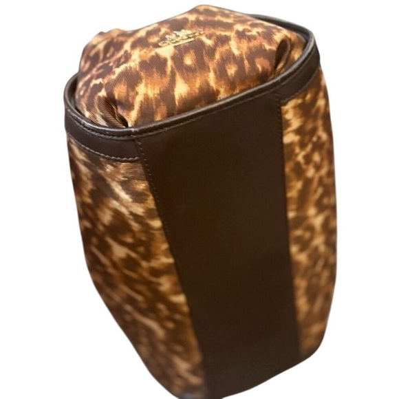 Coach Madison Ocelot Phoebe Shoulder Bag – Brown Leopard Print | EUC - Picture 8 of 12